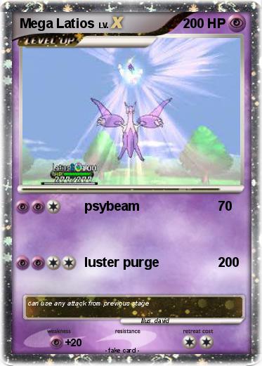 Pokemon Mega Latios