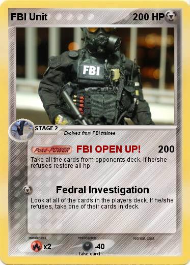 Pokemon FBI Unit