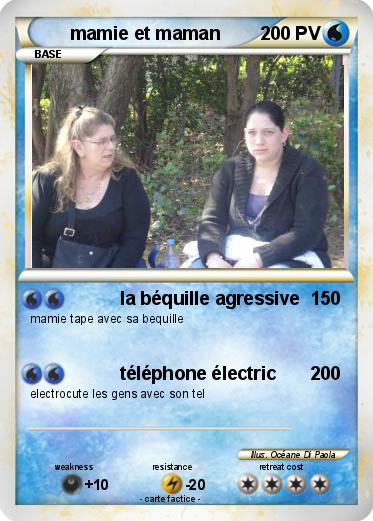 Pokemon mamie et maman