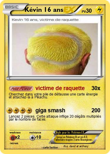 Pokemon Kévin 16 ans
