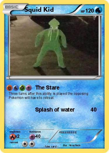 Pokemon Squid Kid
