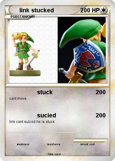 Pokemon link stucked