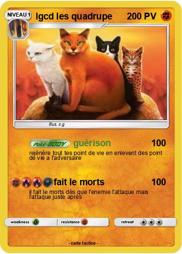 Pokemon lgcd les quadrupe