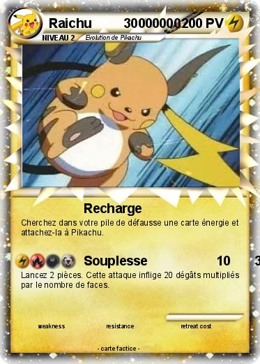Pokemon Raichu         30000000