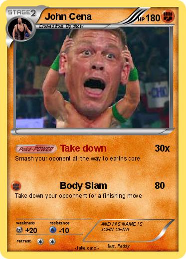 Pokemon John Cena