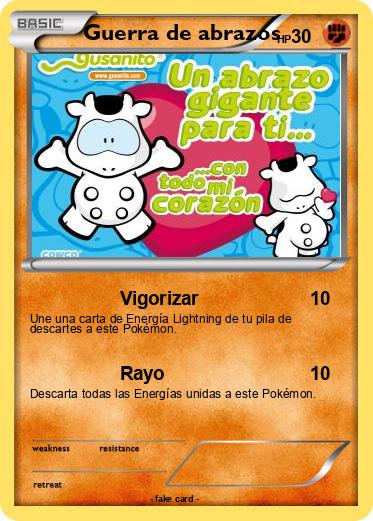 Pokemon Guerra de abrazos