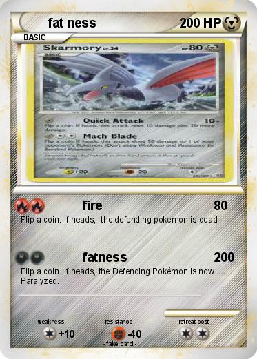 Pokemon fat ness