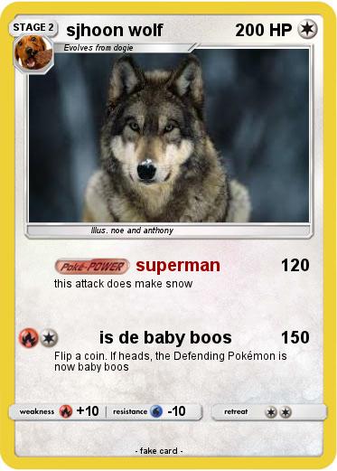 Pokemon sjhoon wolf