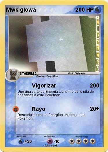 Pokemon Mwk głowa