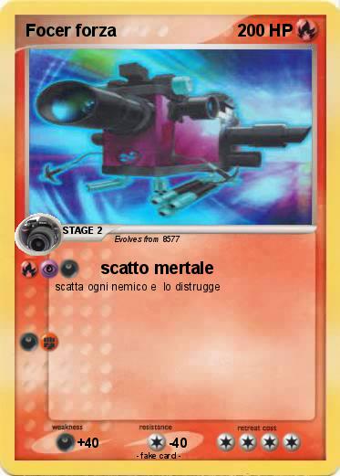 Pokemon Focer forza