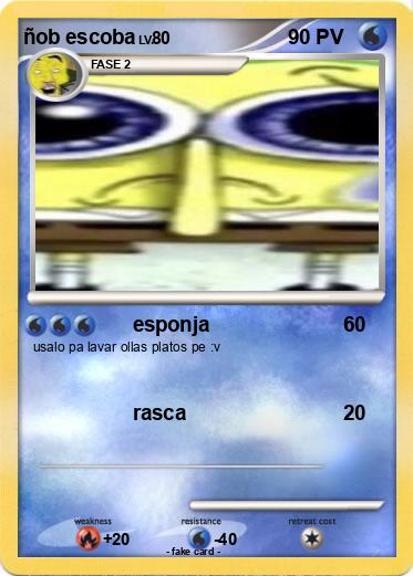 Pokemon ñob escoba
