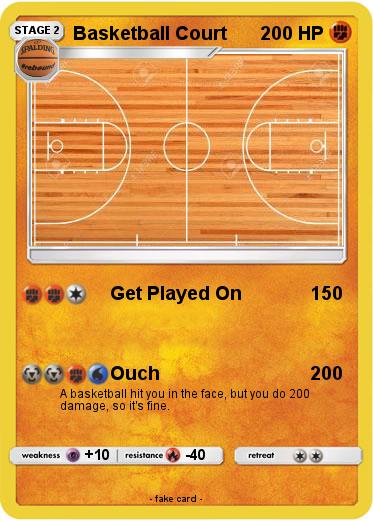 Pokemon Basketball Court