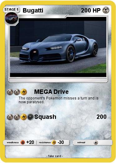 Pokemon Bugatti