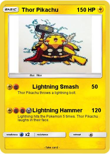 Pokemon Thor Pikachu