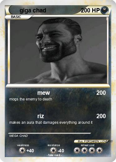 Pokemon giga chad