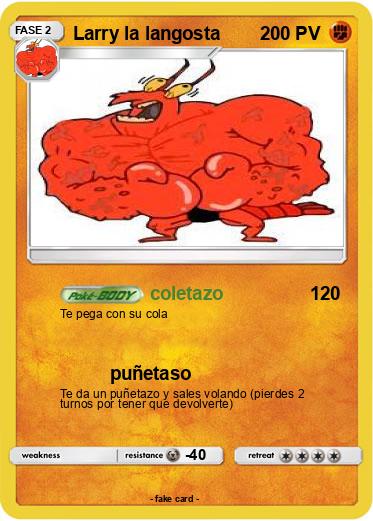 Pokemon Larry la langosta