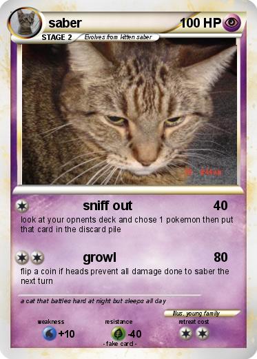 Pokemon saber