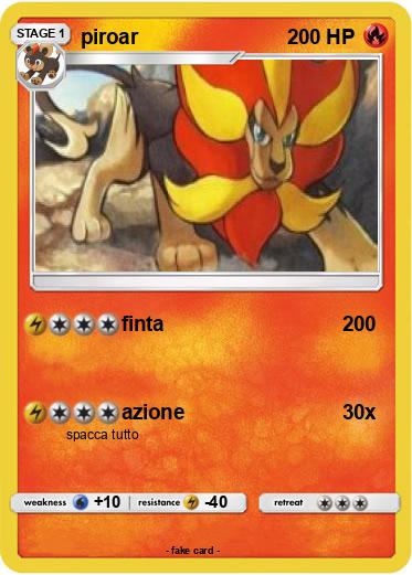 Pokemon piroar