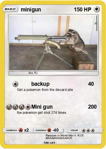 Pokemon minigun