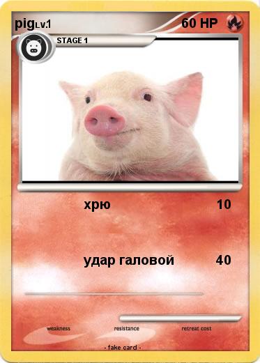 Pokemon pig
