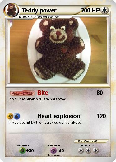 Pokemon Teddy power