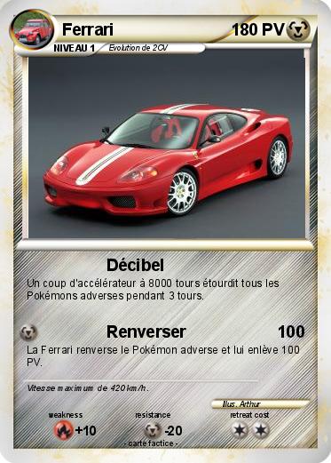 Pokemon Ferrari