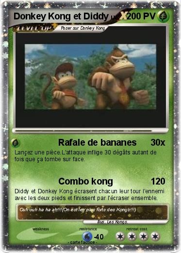 Pokemon Donkey Kong et Diddy