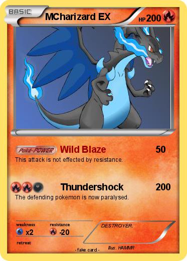 Pokemon MCharizard EX