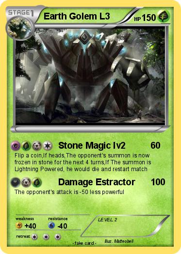 Pokemon Earth Golem L3