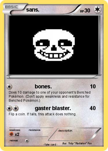 Pokemon sans.
