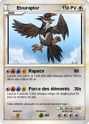 Pokemon Etouraptor