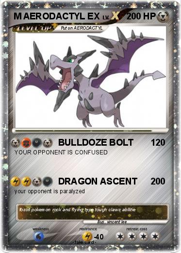Pokemon M AERODACTYL EX