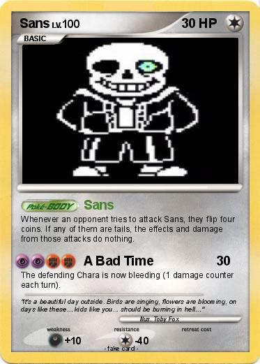Pokemon Sans
