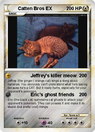 Pokemon Catten Bros EX