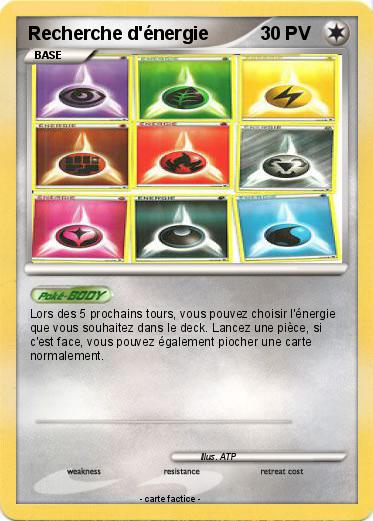 Pokemon Recherche d'énergie