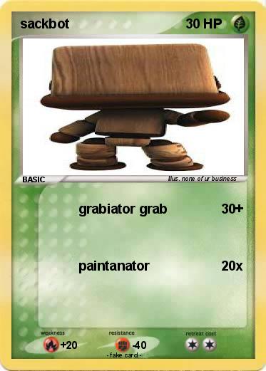 Pokemon sackbot