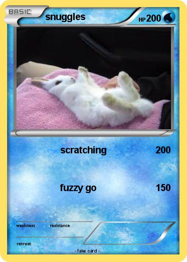 Pokemon snuggles