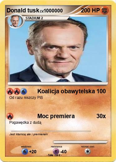 Pokemon Donald tusk