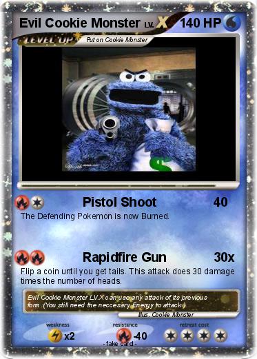 Pokemon Evil Cookie Monster