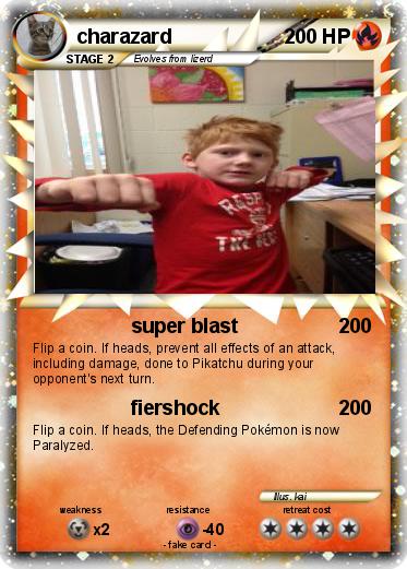 Pokemon charazard