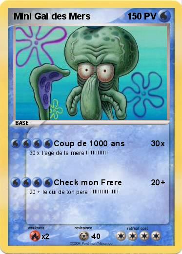 Pokemon Mini Gai des Mers