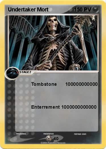 Pokemon Undertaker Mort