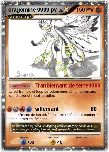 Pokemon dragomine 9999 pv
