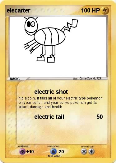 Pokemon elecarter