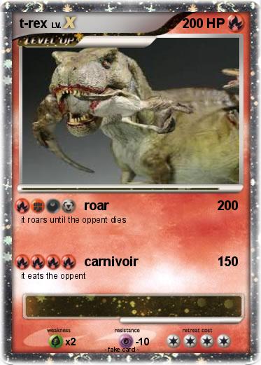 Pokemon t-rex