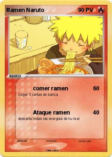 Pokemon Ramen Naruto