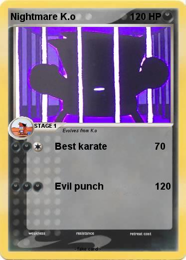 Pokemon Nightmare K.o