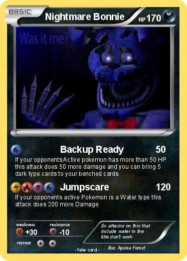Pokemon Nightmare Bonnie