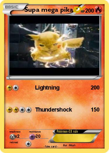 Pokemon Supa mega pika