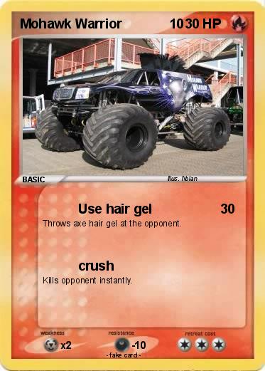 Pokemon Mohawk Warrior             10